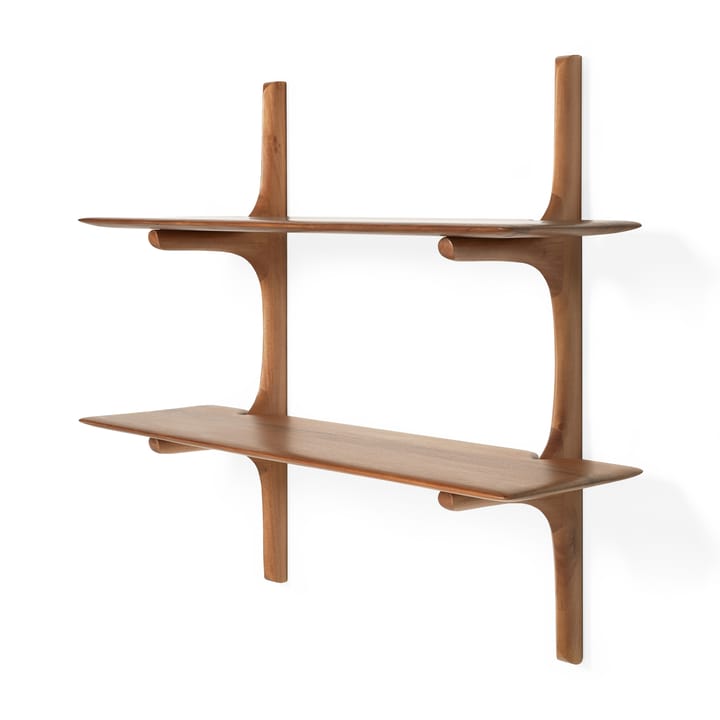 PI estante de parede 91 cm - Mogno envernizado - Ethnicraft