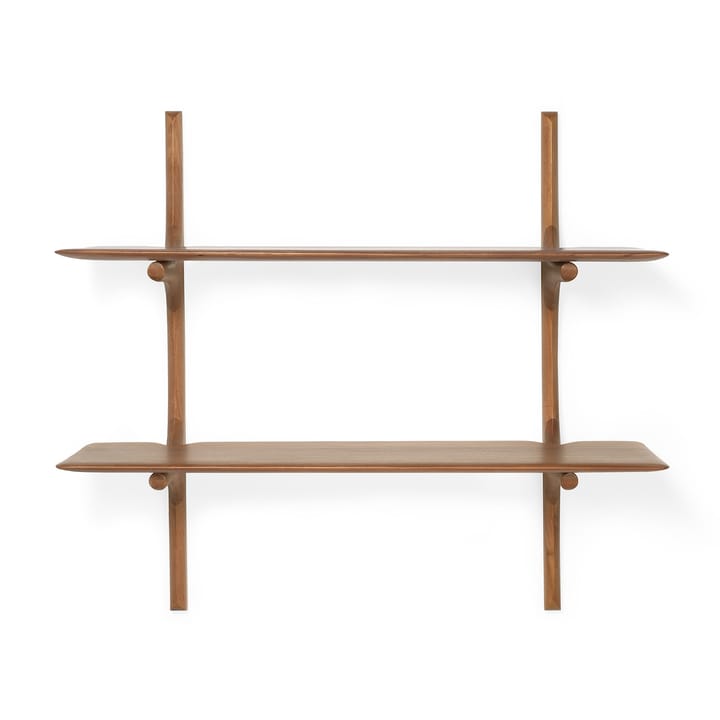 PI estante de parede 91 cm, Mogno envernizado Ethnicraft