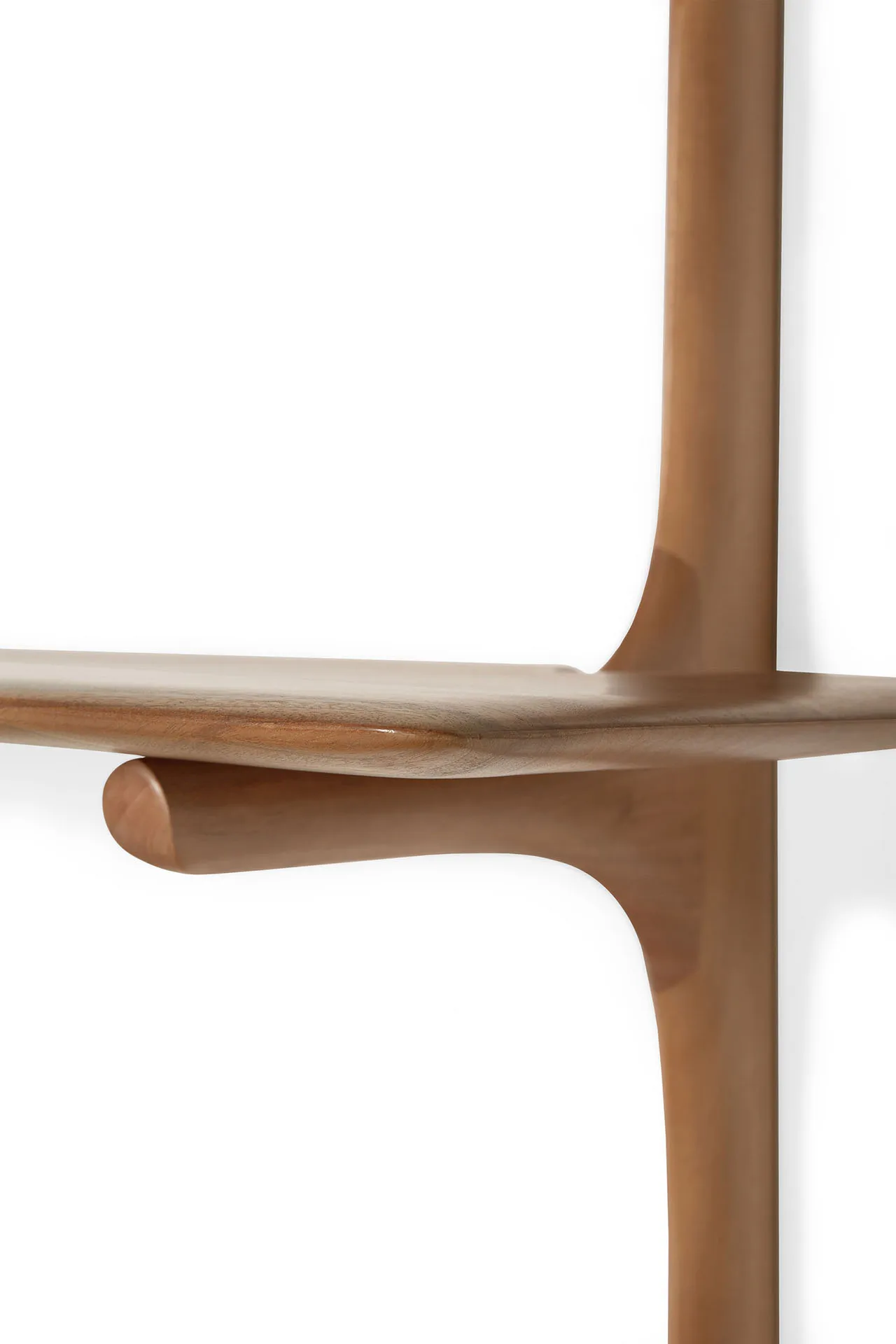 PI estante de parede 91 cm, Mogno envernizado Ethnicraft