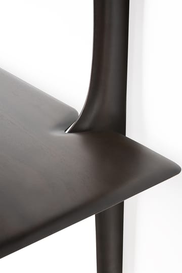 PI estante de parede - Lacado mogno-3 prateleiras-dark brown - Ethnicraft