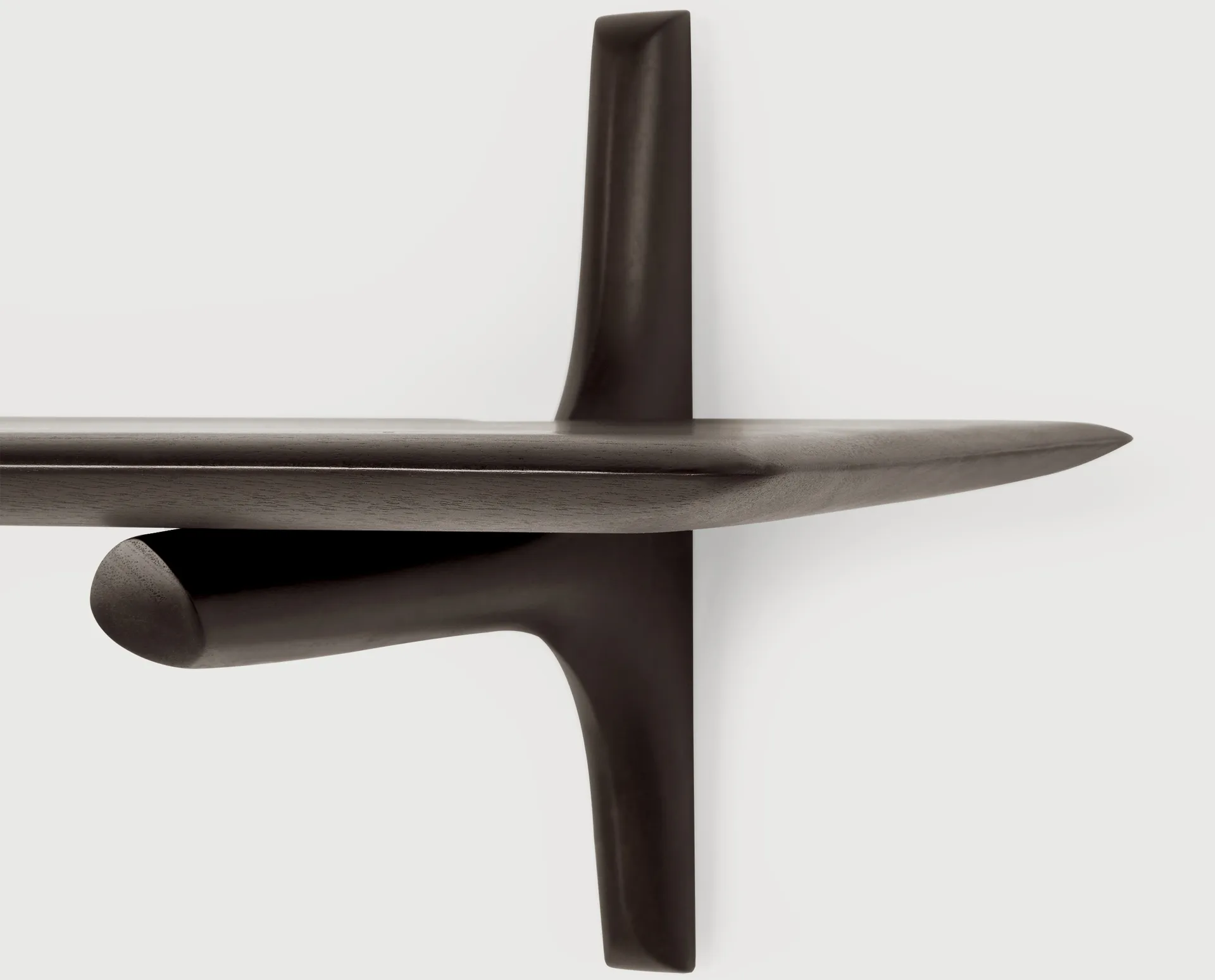 PI estante de parede, Mogno dark brown 100 cm Ethnicraft