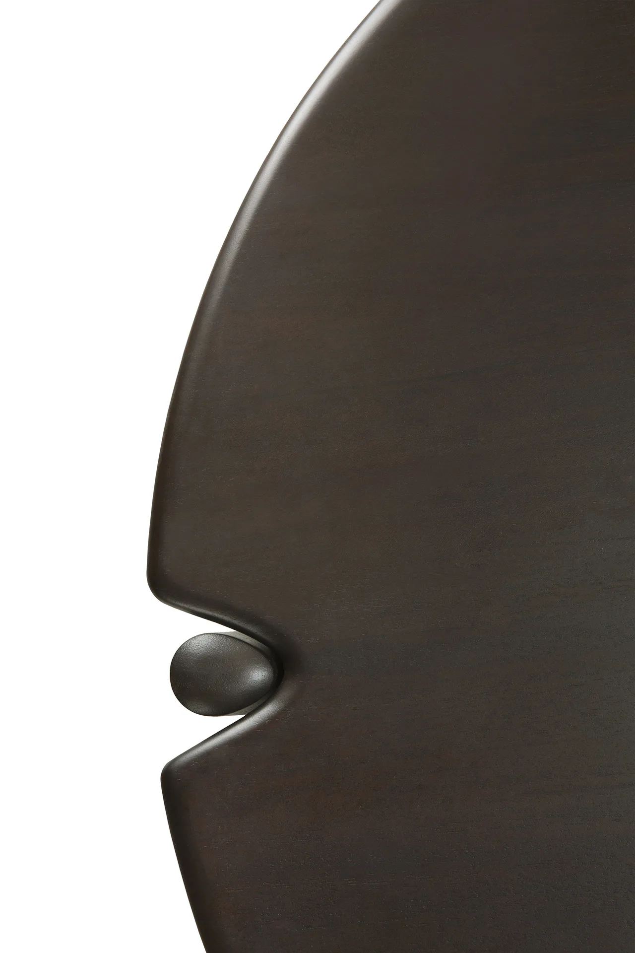 PI mesa de centro Ø65 cm, Mogno lacado Ethnicraft