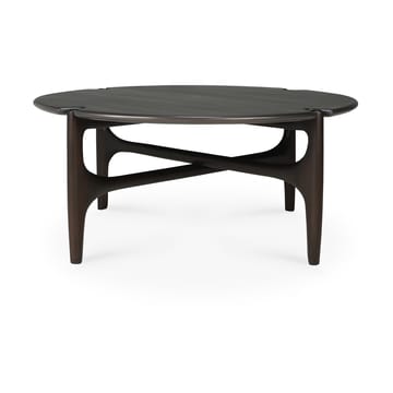 PI mesa de centro Ø80 cm - Mogno lacado - Ethnicraft