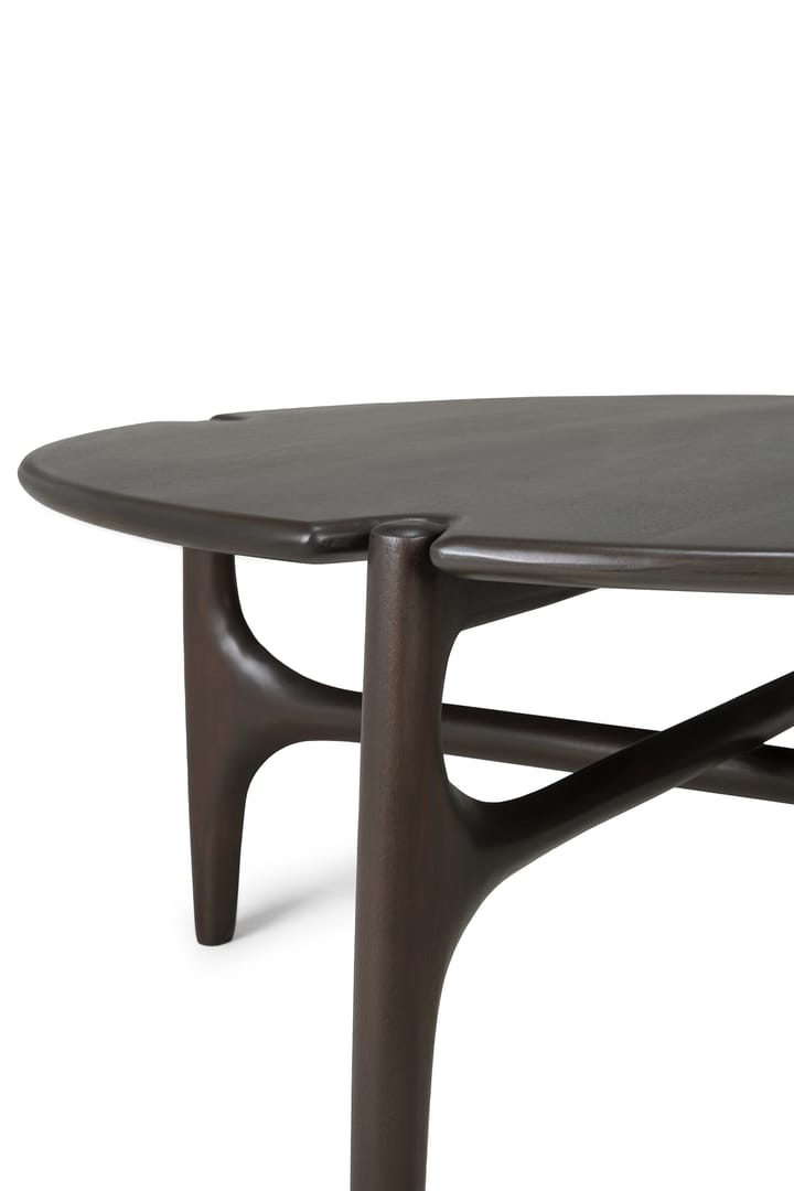 PI mesa de centro Ø80 cm, Mogno lacado Ethnicraft