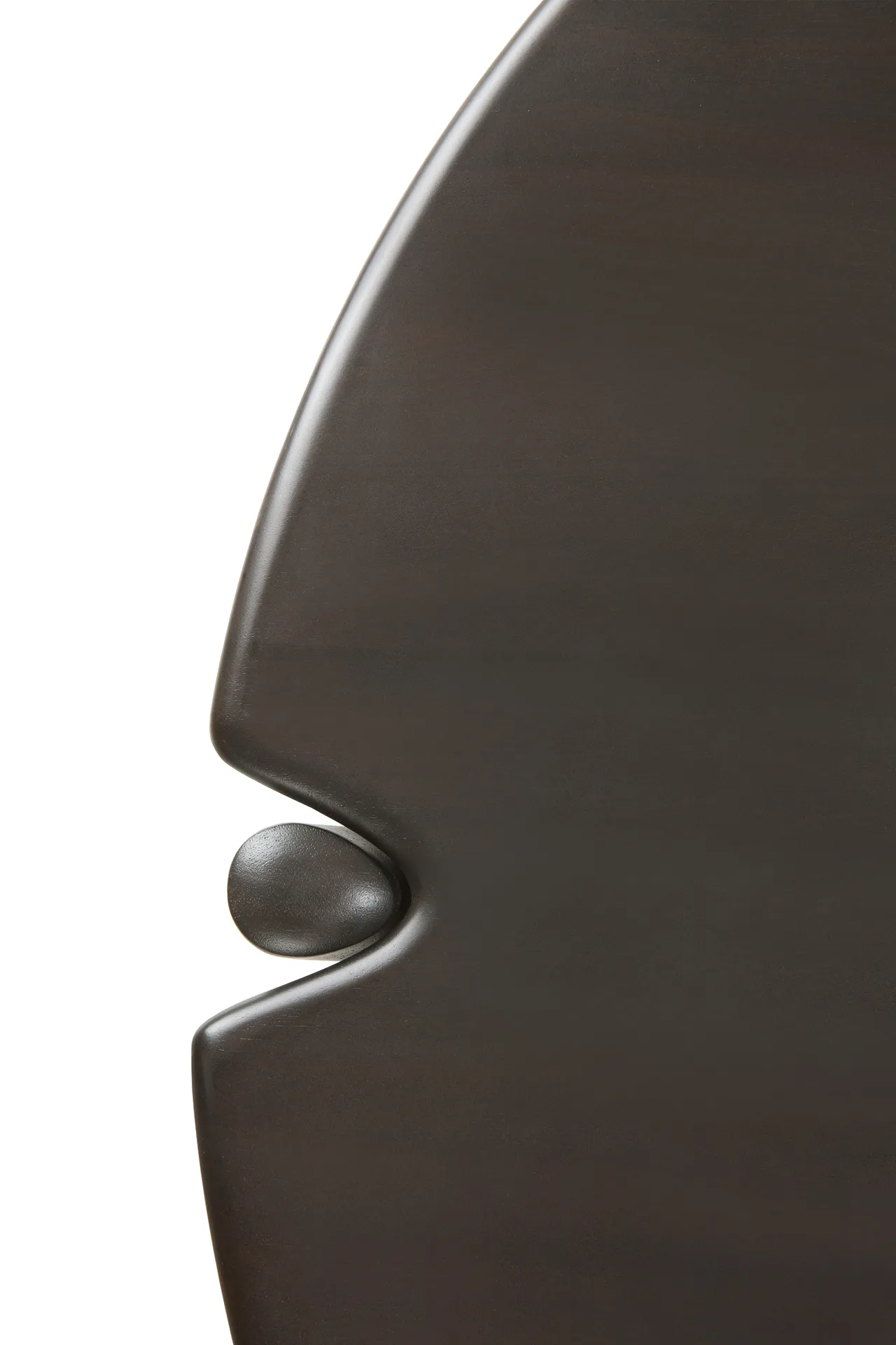 PI mesa de centro Ø80 cm, Mogno lacado Ethnicraft