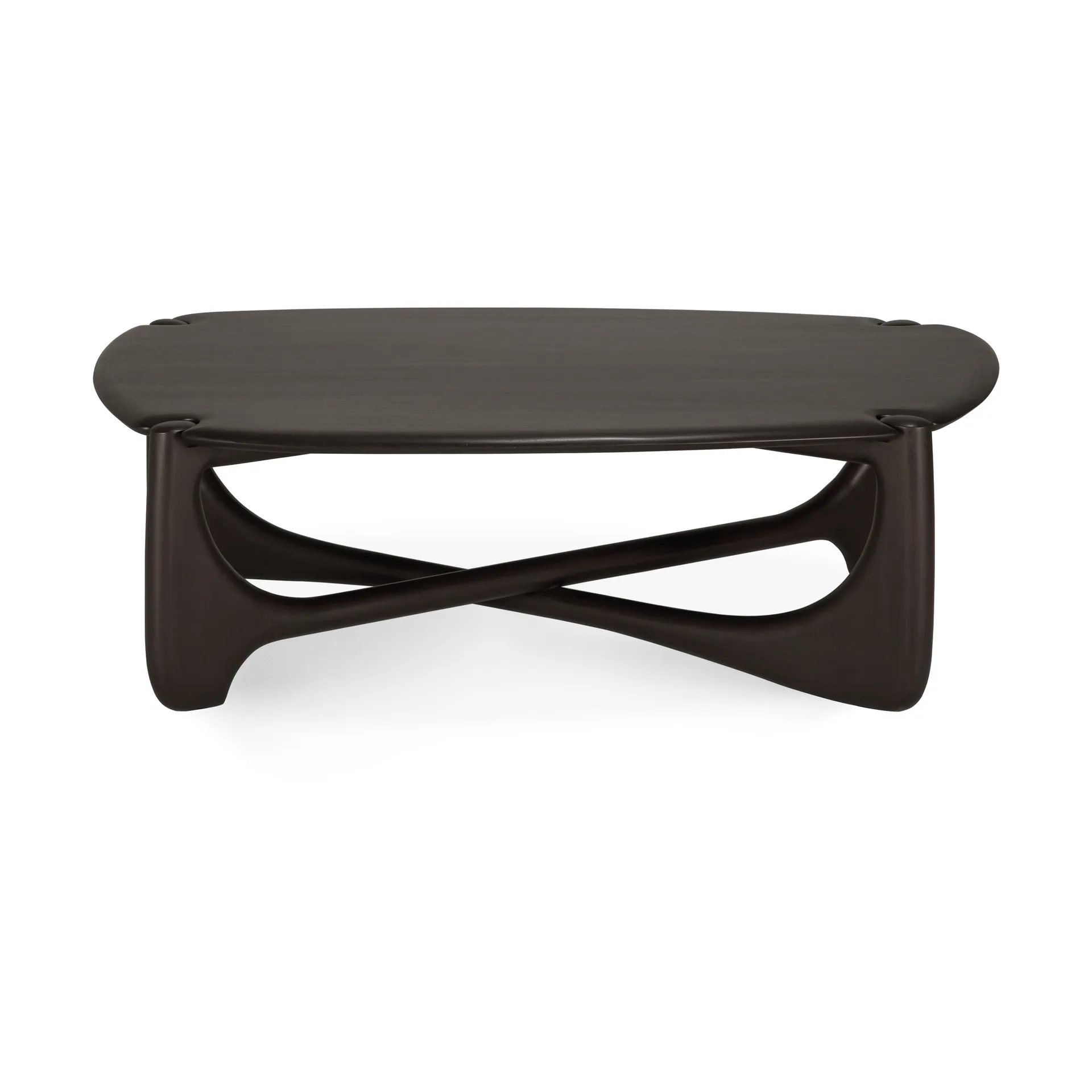 PI mesa de centro, Mogno castanho escuro, 134x97 cm Ethnicraft