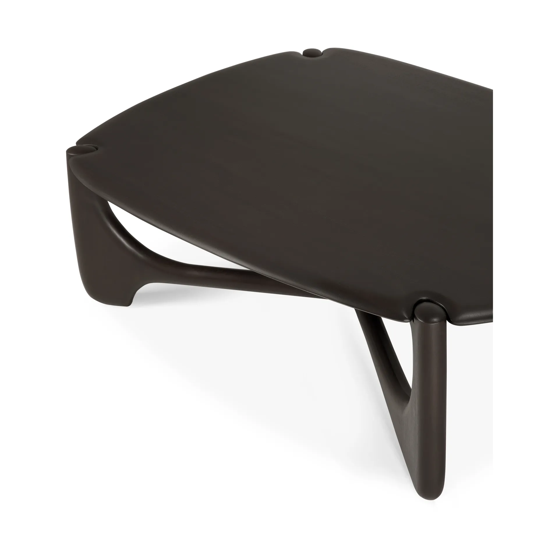 PI mesa de centro, Mogno castanho escuro, 134x97 cm Ethnicraft