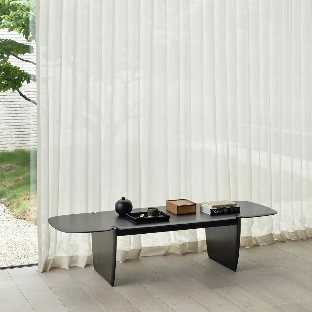 PI mesa de centro, Mogno castanho escuro Ethnicraft