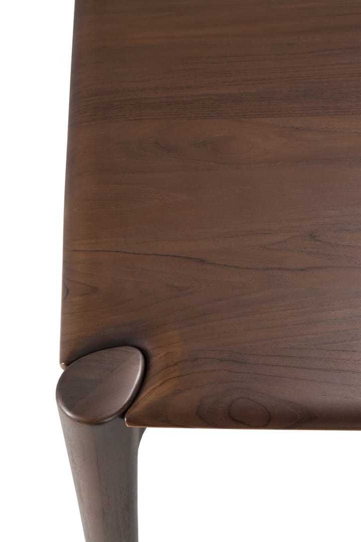 PI mesa de jantar 140x80 cm, Lacado teca brown Ethnicraft