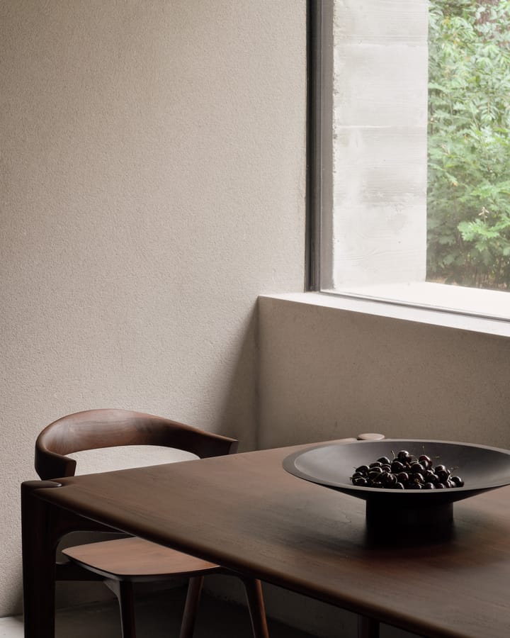 PI mesa de jantar 140x80 cm, Lacado teca brown Ethnicraft