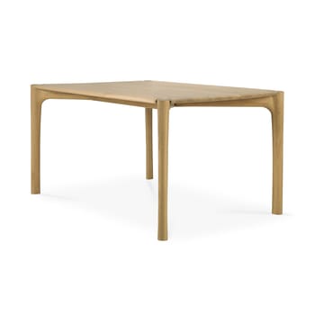 PI mesa de jantar em carvalho com acabamento em óleo de cera dura - 140x80x76 cm - Ethnicraft