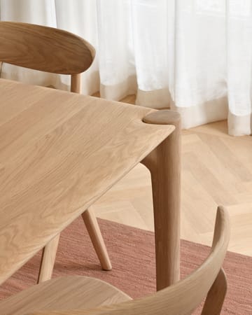 PI mesa de jantar em carvalho com acabamento em óleo de cera dura - 180x90x76 cm - Ethnicraft