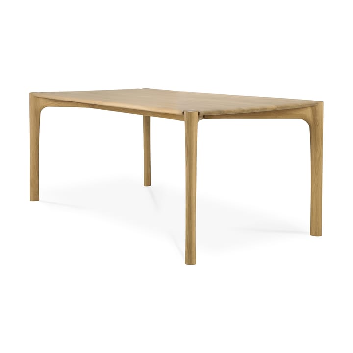 PI mesa de jantar em carvalho com acabamento em óleo de cera dura, 200x95x76 cm Ethnicraft