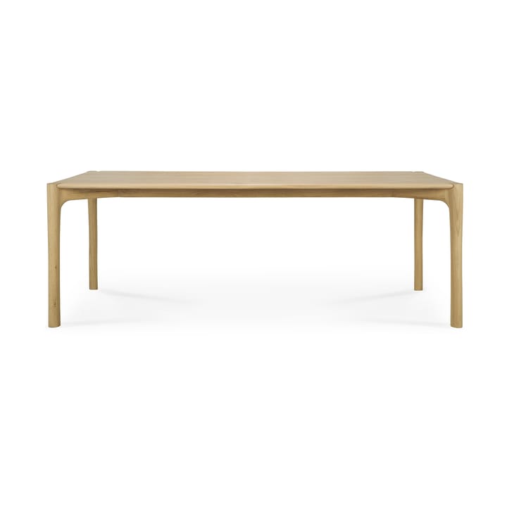 PI mesa de jantar em carvalho com acabamento em óleo de cera dura - 220x95x76 cm - Ethnicraft