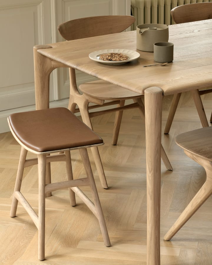 PI mesa de jantar em carvalho com acabamento em óleo de cera dura, 220x95x76 cm Ethnicraft