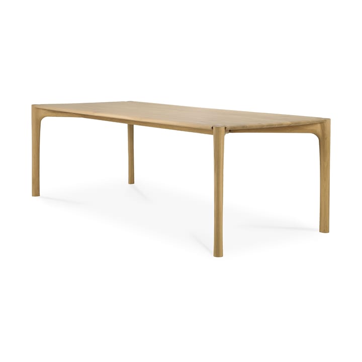 PI mesa de jantar em carvalho com acabamento em óleo de cera dura, 240x100x76 cm Ethnicraft
