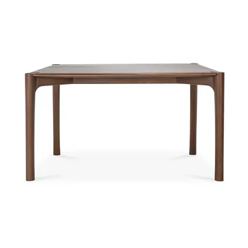 PI mesa de jantar - Lacado teca brown, 140x80 cm - Ethnicraft