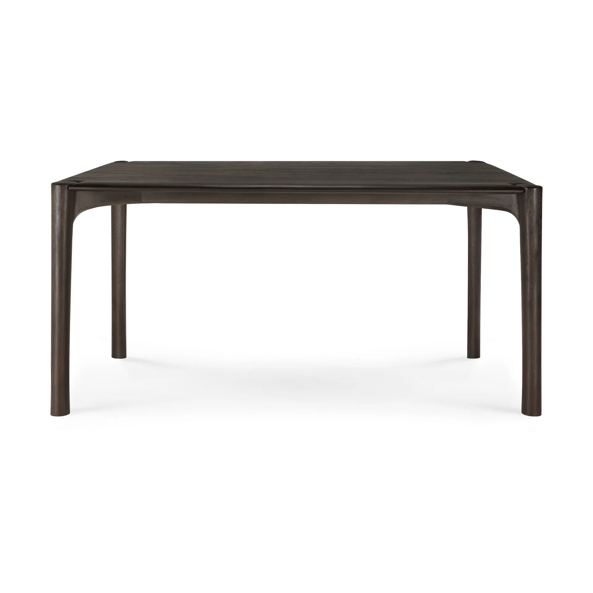 PI mesa de jantar, Teak castanho escuro, 160x80 cm Ethnicraft