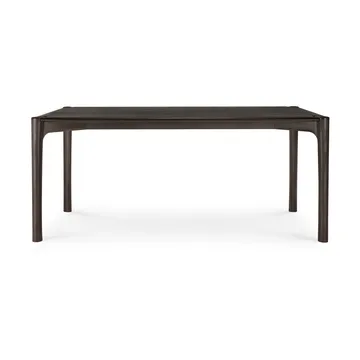 PI mesa de jantar - Teak castanho escuro, 180x90 cm - Ethnicraft
