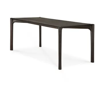 PI mesa de jantar - Teak castanho escuro, 180x90 cm - Ethnicraft