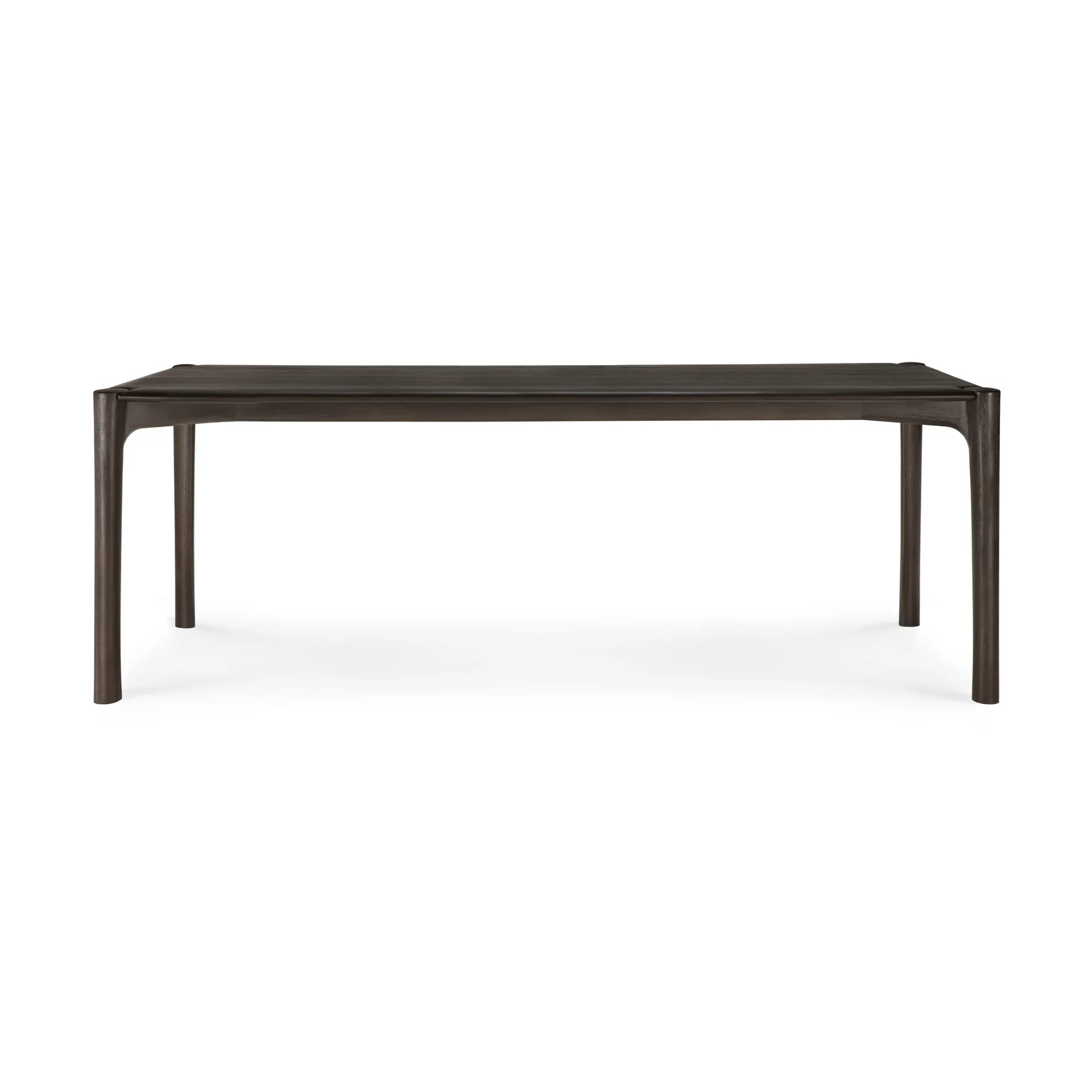 PI mesa de jantar, Teak castanho escuro, 220x95 cm Ethnicraft