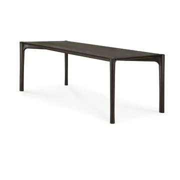 PI mesa de jantar - Teak castanho escuro, 220x95 cm - Ethnicraft