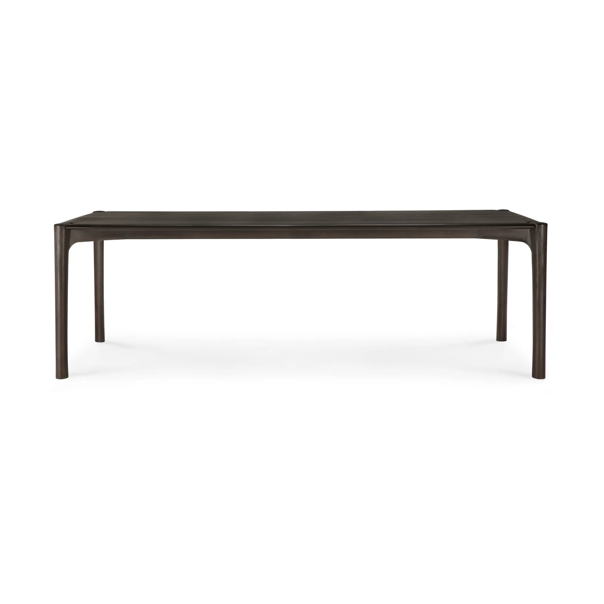 PI mesa de jantar, Teak castanho escuro, 240x100 cm Ethnicraft