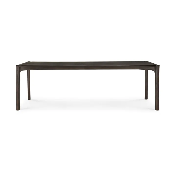 PI mesa de jantar - Teak castanho escuro, 240x100 cm - Ethnicraft