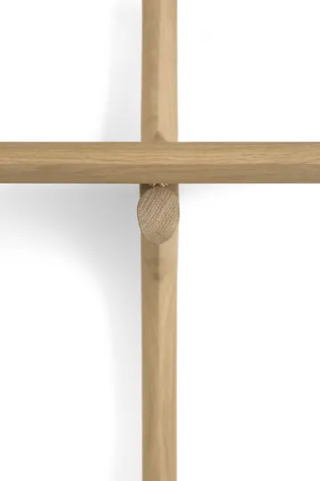 PI prateleira de parede - Carvalho, 2 prateleiras - Ethnicraft