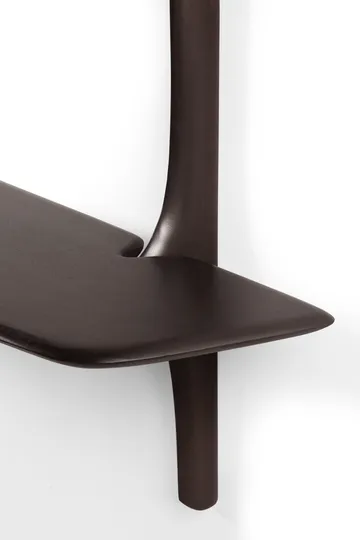 PI secretária de parede - Mogno castanho escuro, 140x48 cm - Ethnicraft