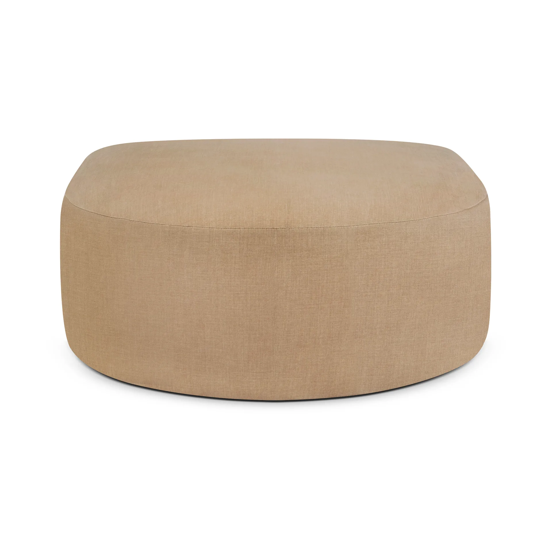Puff semi-circular Bulky, Sepia claro Ethnicraft