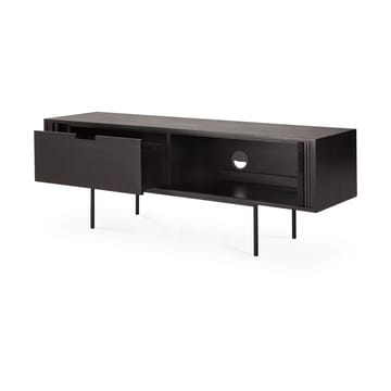 Roller Max banco para TV - Lacado teca-preto-2 portas - Ethnicraft