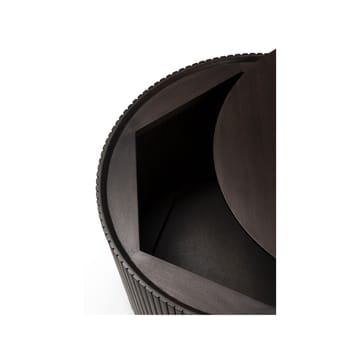 Roller Max mesa de apoio - Mogno castanho escuro redondo - Ethnicraft