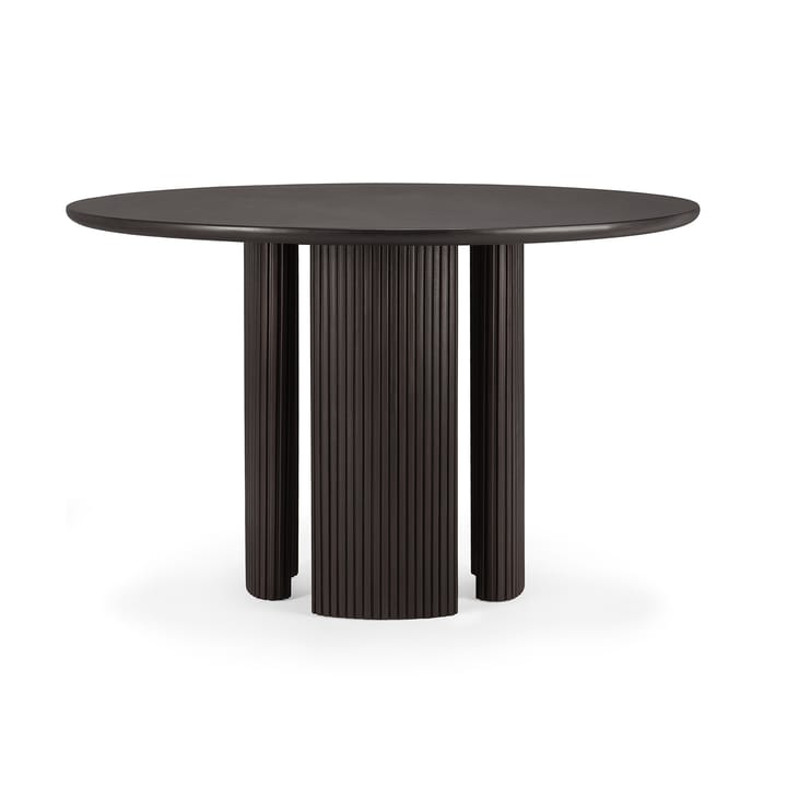 Roller Max mesa de jantar Ø150 cm - mogno envernizado castanho-escuro - Ethnicraft