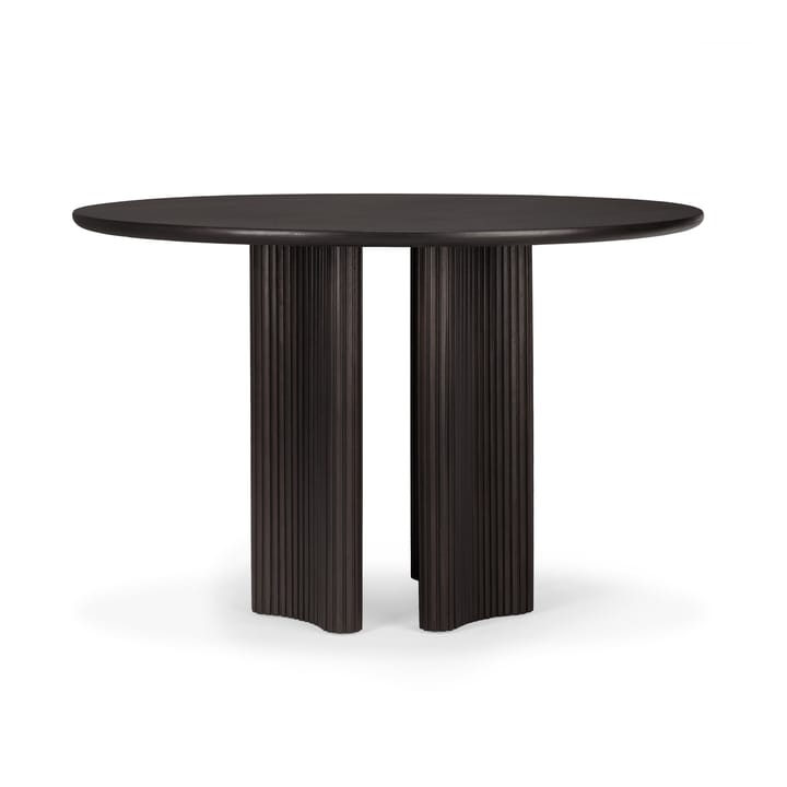 Roller Max mesa de jantar Ø150 cm, mogno envernizado castanho-escuro Ethnicraft