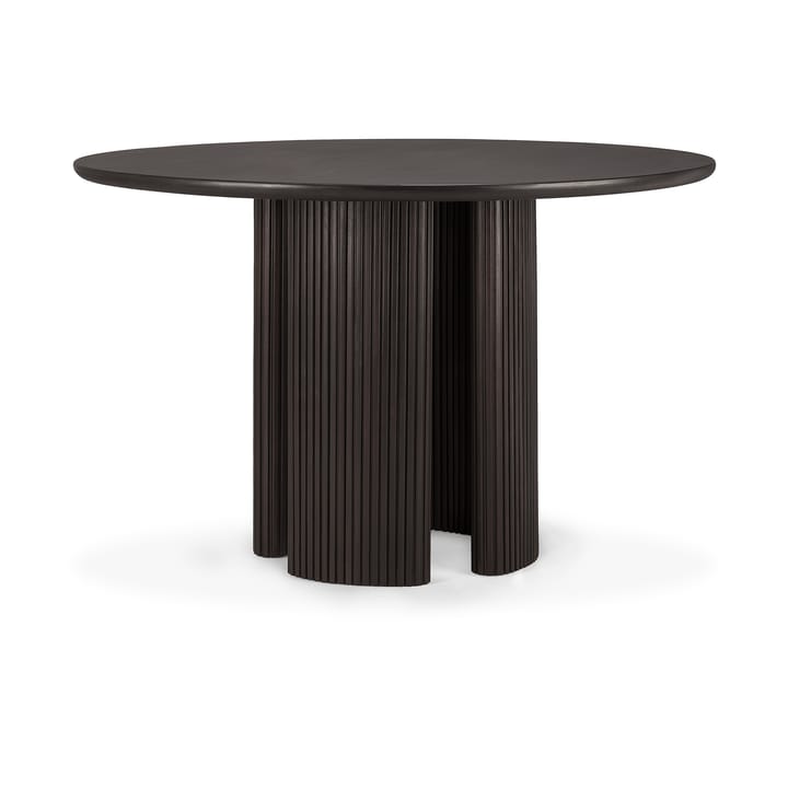 Roller Max mesa de jantar Ø150 cm, mogno envernizado castanho-escuro Ethnicraft