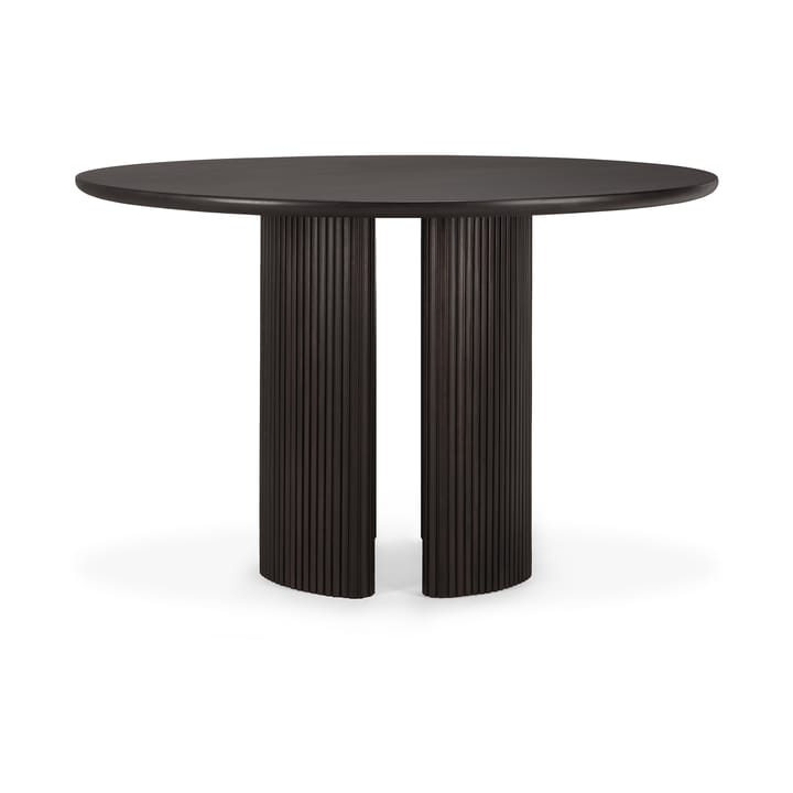 Roller Max mesa de jantar Ø150 cm, mogno envernizado castanho-escuro Ethnicraft