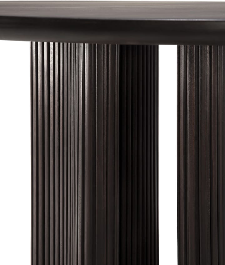 Roller Max mesa de jantar Ø150 cm, mogno envernizado castanho-escuro Ethnicraft