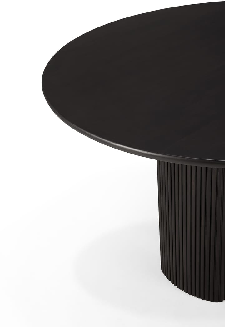Roller Max mesa de jantar Ø150 cm, mogno envernizado castanho-escuro Ethnicraft