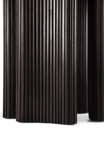 Roller Max mesa de jantar - mogno envernizado castanho-escuro - Ethnicraft