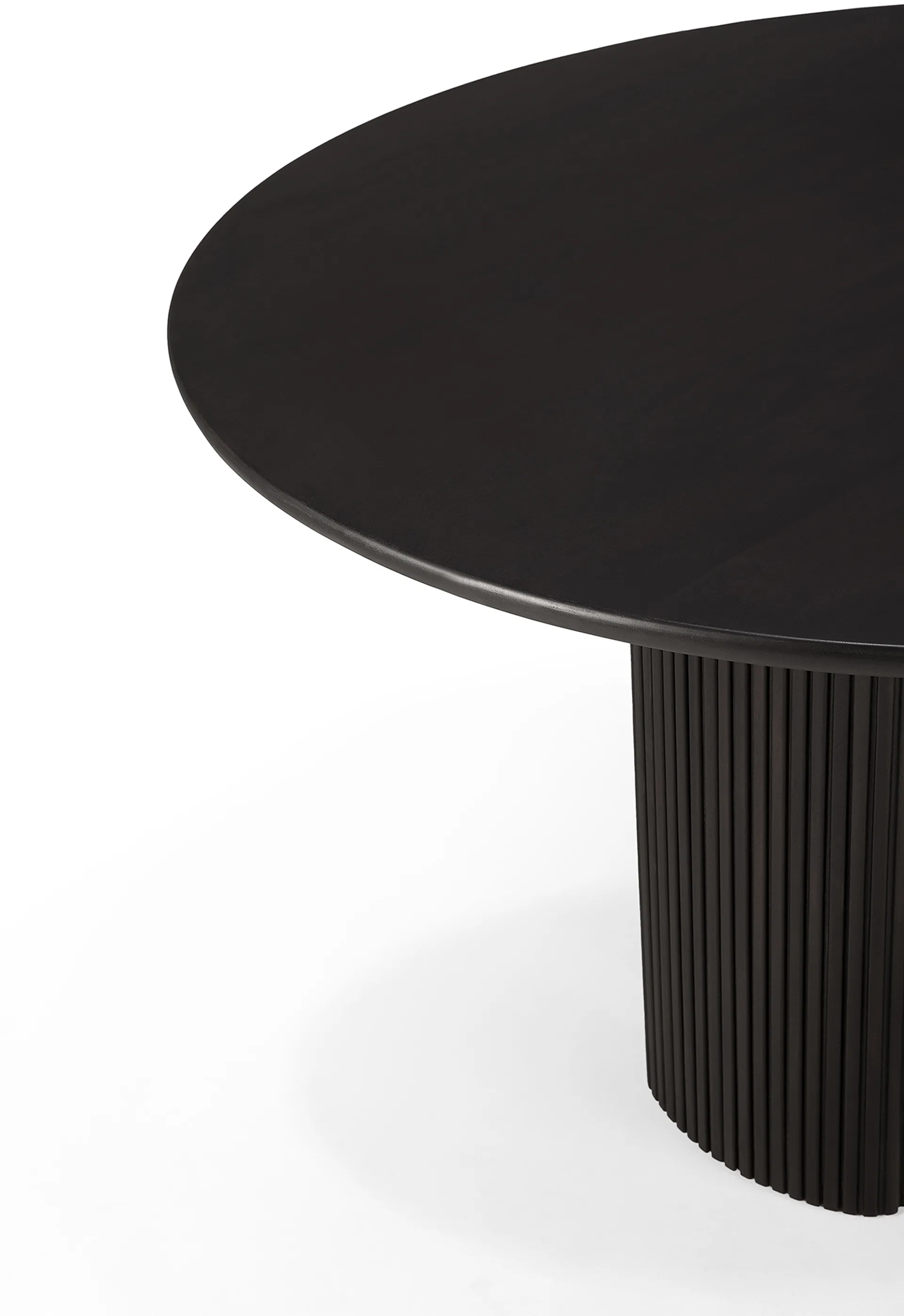 Roller Max mesa de jantar, mogno envernizado castanho-escuro Ethnicraft