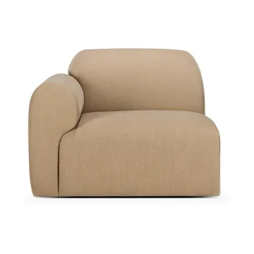 Sofá modular Bulky final braço direito - Sepia claro - Ethnicraft