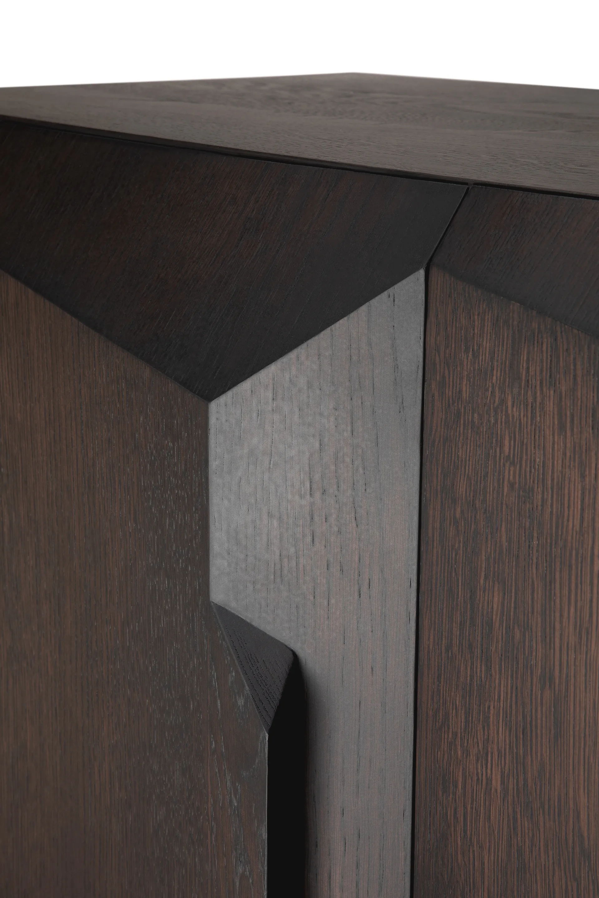 Stairs armário, Carvalho lacado castanho-2 portas, 100x150 cm Ethnicraft