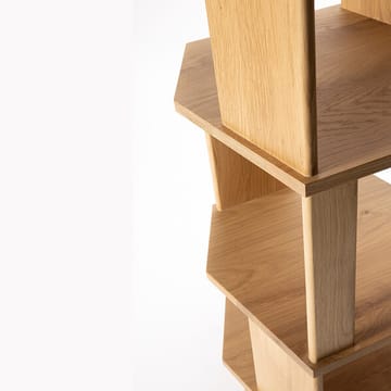 Stairs Column estante - Óleo de cera de carvalho 204x45 cm - Ethnicraft
