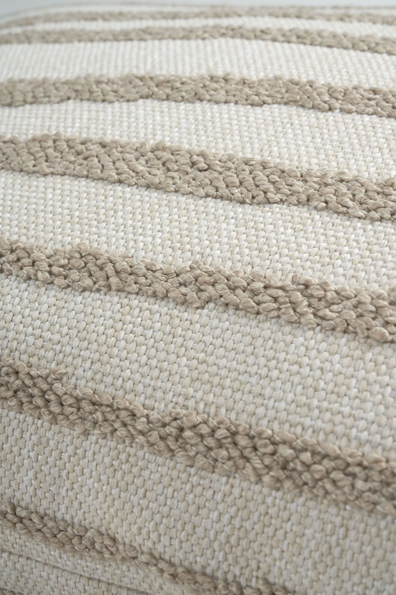 Stripes outdoor almofada 40x60 cm, Lombar (beige) Ethnicraft