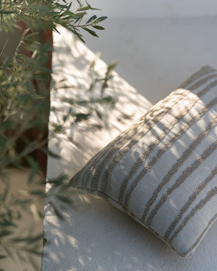 Stripes outdoor almofada 40x60 cm, Lombar (beige) Ethnicraft