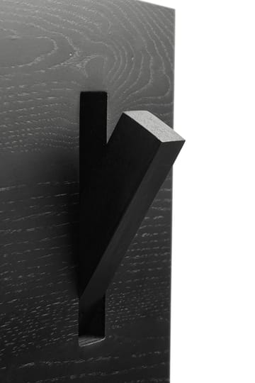 Utilitile wall hanger cabide - Carvalho lacado-black-grande - Ethnicraft