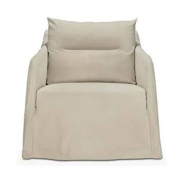 Weave poltrona lounge com capa removível - Osso - Ethnicraft