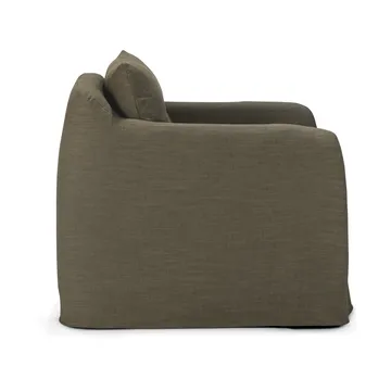 Weave poltrona lounge com capa removível - Verde - Ethnicraft