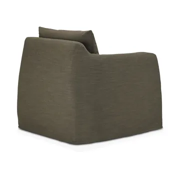 Weave poltrona lounge com capa removível - Verde - Ethnicraft